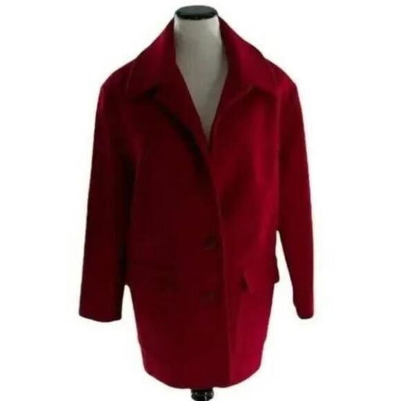 Vintage Forecaster Of Boston 100% Wool Coat Women's Lined Coat Jacket Size 6 - Picture 1 of 10